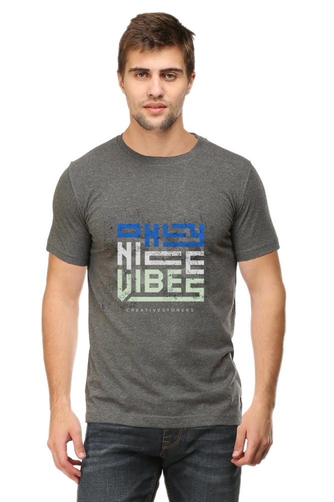 Motivational Unisex Cotton Round Neck T-shirt