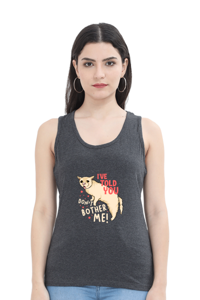Women Funny & Queen SVG Tank Top -  Bother