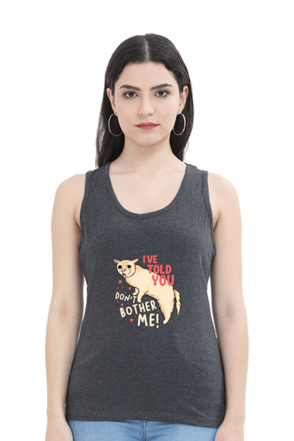 Women Funny & Queen SVG Tank Top -  Bother