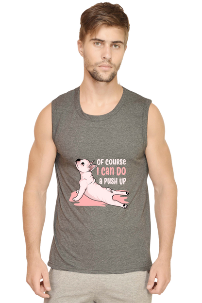 Men’s Funny & Queen SVG Gym Vest - course