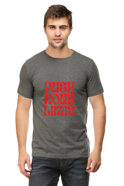 Motivational Unisex Cotton Round Neck T-shirt
