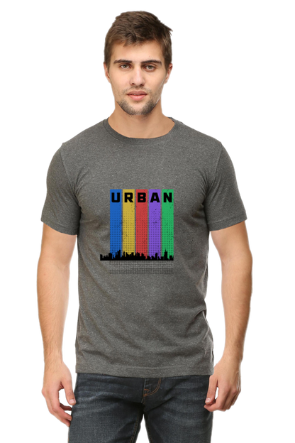 Urban Unisex Cotton Round Neck T-shirt
