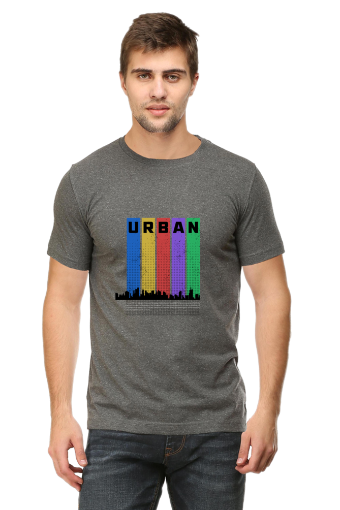 Urban Unisex Cotton Round Neck T-shirt