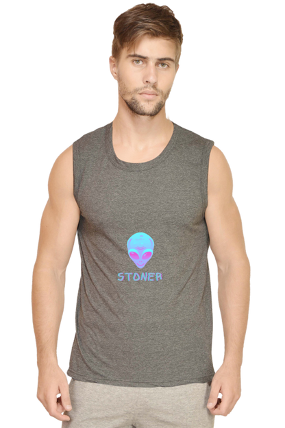 Men’s Gym Vest - Aline  Stone Face