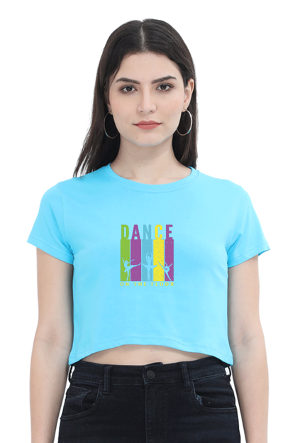Women Dance Crop Top - floor dance