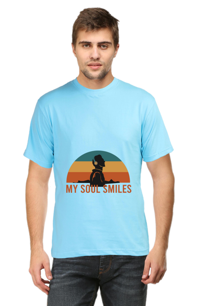 Music Unisex Cotton Round Neck T-shirt -  Soul Smiles