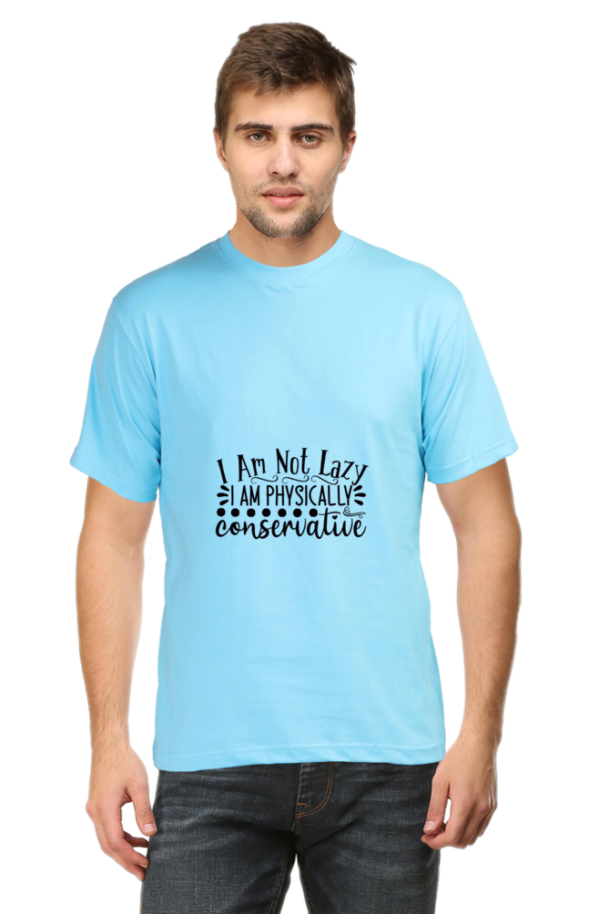 Men's Funny & Queen SVG Round Neck T-Shirt - conservative