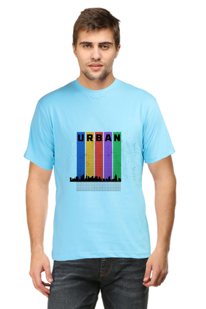 Urban Unisex Cotton Round Neck T-shirt