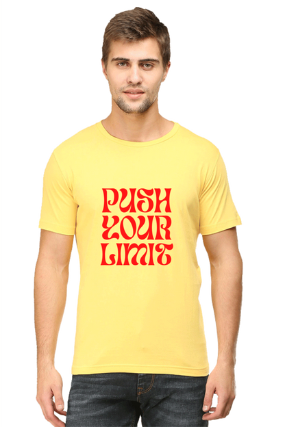 Motivational Unisex Cotton Round Neck T-shirt