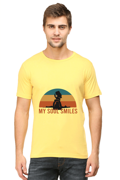 Music Unisex Cotton Round Neck T-shirt -  Soul Smiles
