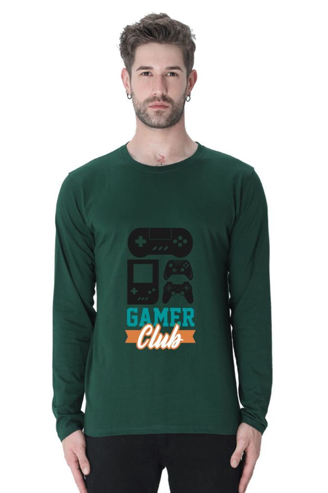 Men’s  Gamer Full Sleeve - T Shirt - Club