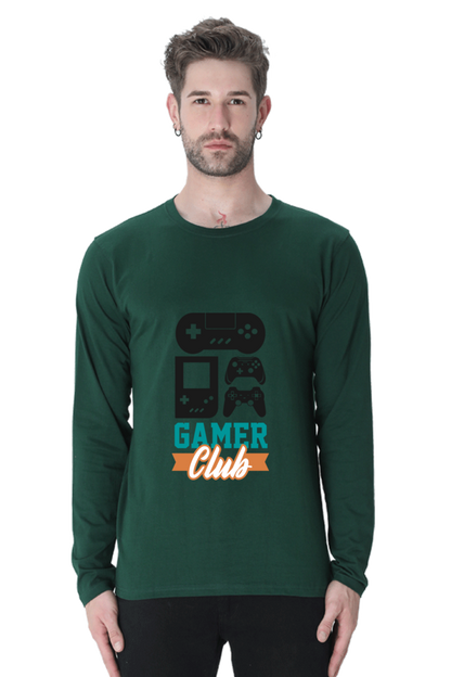 Men’s  Gamer Full Sleeve - T Shirt - Club