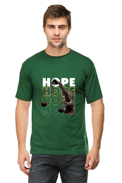 Minimalistic Unisex Cotton Round Neck T-shirt