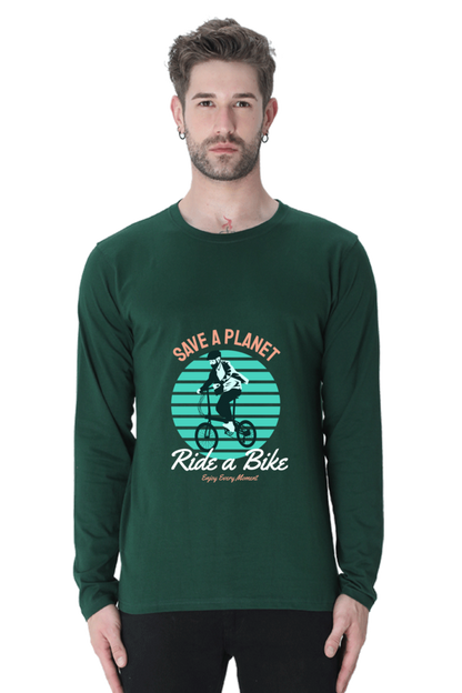 Men’s  BMX Full Sleeve - T Shirt - ride bike