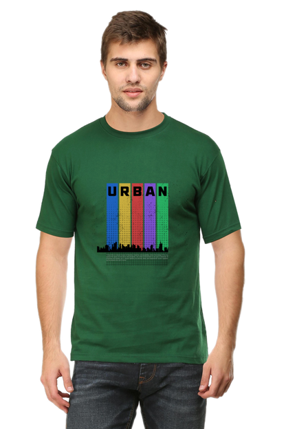 Urban Unisex Cotton Round Neck T-shirt