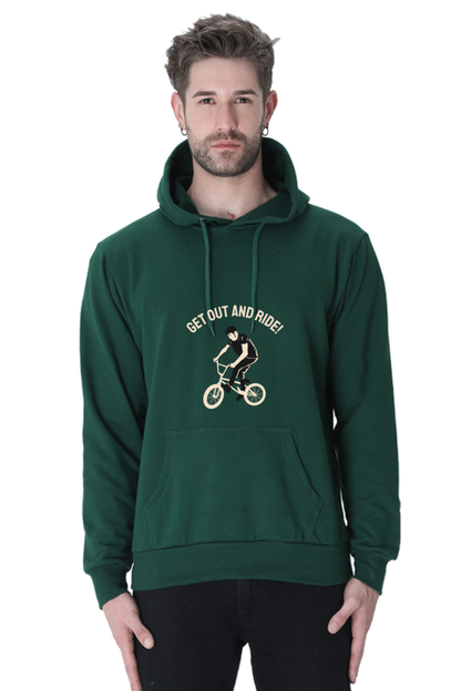 Men's  Rider Sweatshirts Hoodie - get out