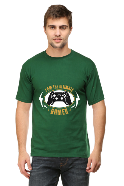 Gamer Unisex Cotton Round Neck T-shirt - Ultimate