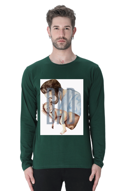 Men’s Full Sleeve - T Shirt- DAD & New Born