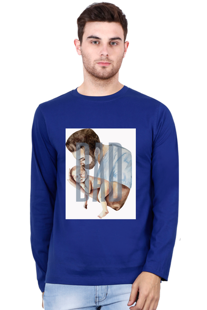 Men’s Full Sleeve - T Shirt- DAD & New Born