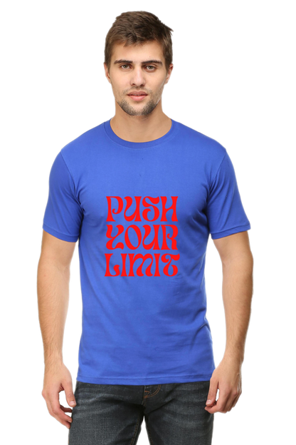 Motivational Unisex Cotton Round Neck T-shirt