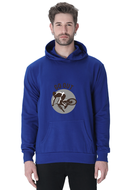 Men's  Rider Sweatshirts Hoodie - go out