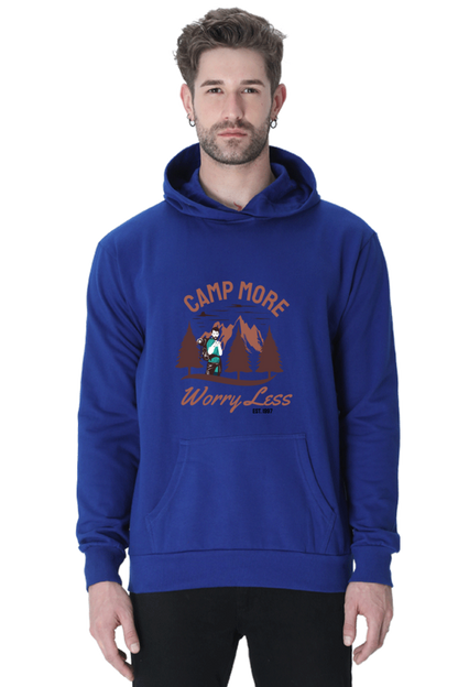 Men's  Adventure Sweatshirts Hoodie - worryless