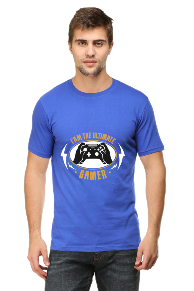 Gamer Unisex Cotton Round Neck T-shirt - Ultimate