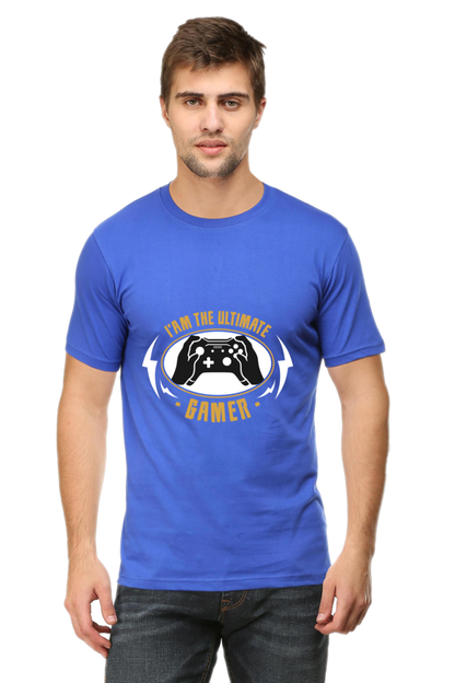 Gamer Unisex Cotton Round Neck T-shirt - Ultimate