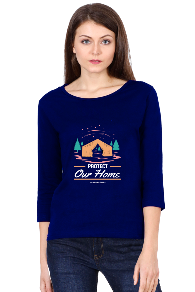 Women’s Full Sleeves Adventure T-Shirts - protect