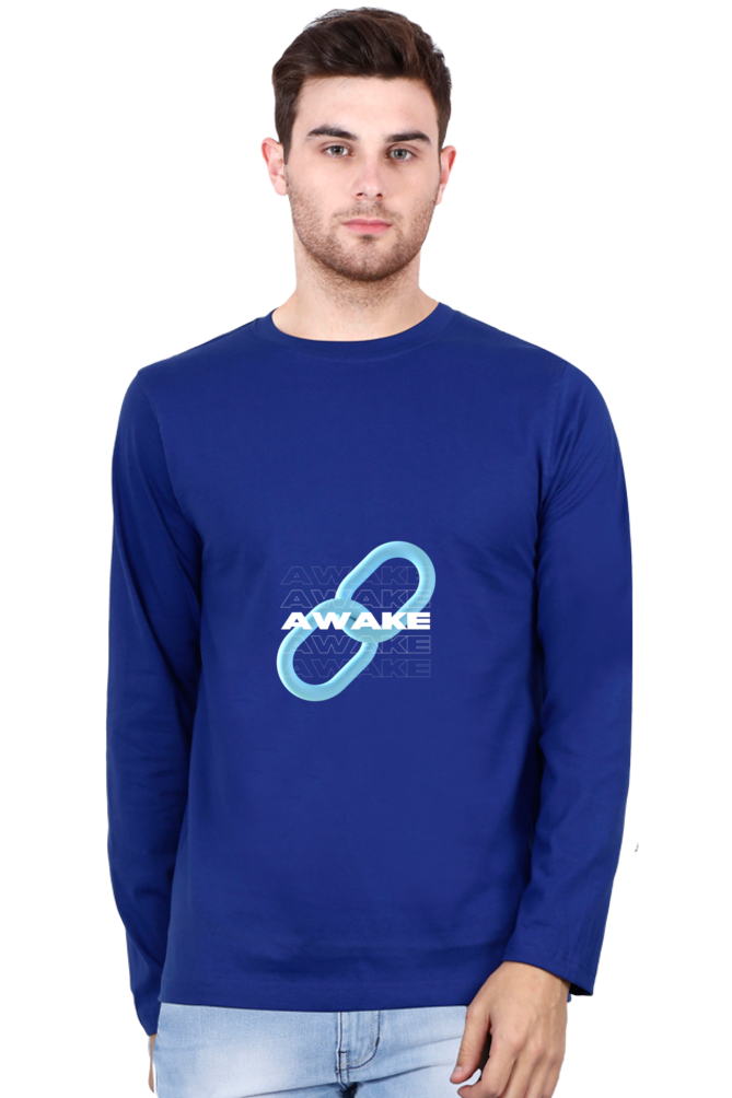 Men’s  Motivation Full Sleeve - T Shirt - Awake