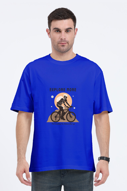 Men Rider Oversized Classic T Shirt  - explore